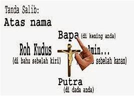 Atas Nama Bapa Putera Dan Roh Kudus Meme Bahasa Inggris